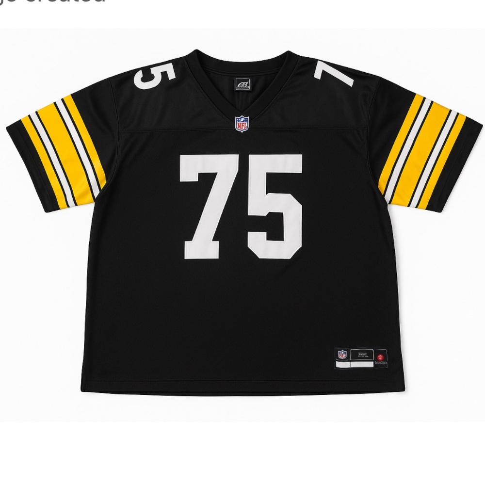Pittsburgh Steelers NFL Reebok Women’s 2X Black and Yellow Joe Green Jersey